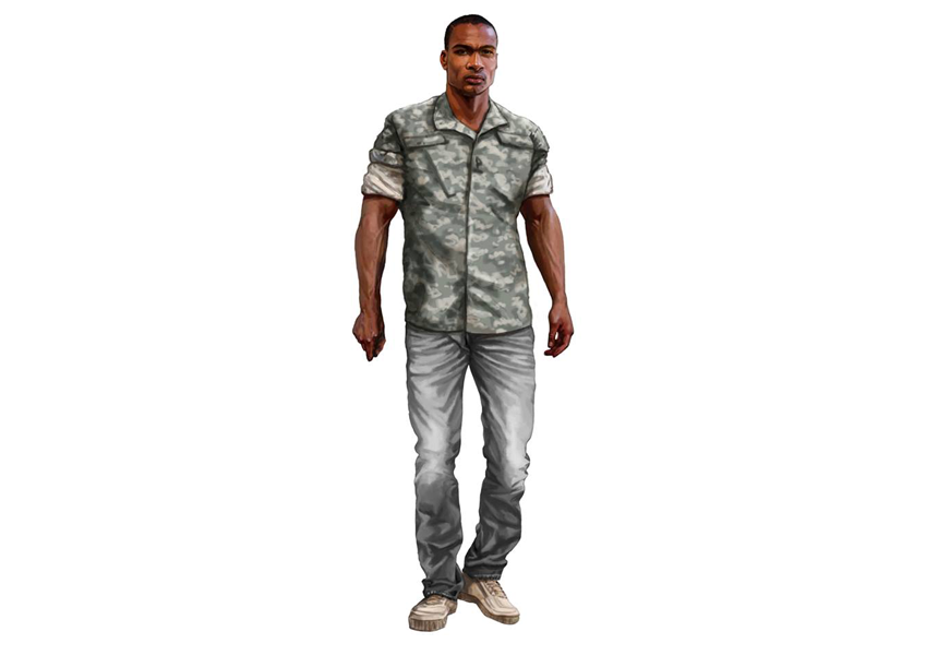 Curtis Devine character art